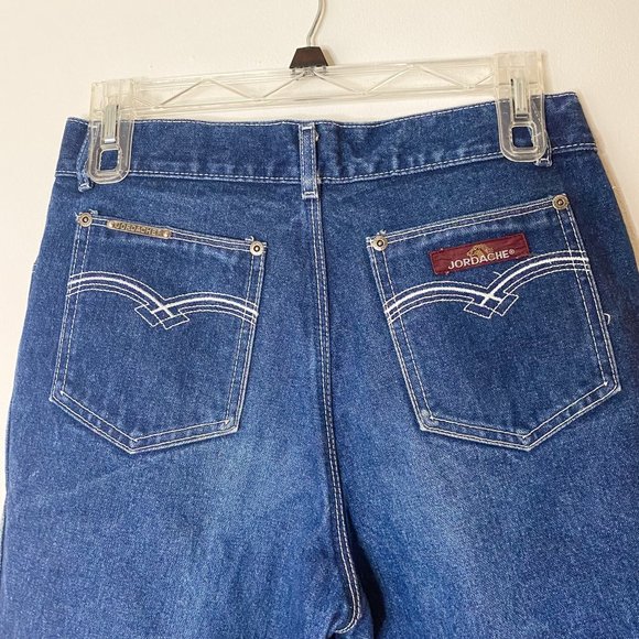 Authentic Women's Vintage 1980s Jordache Straight Leg HighRise Jeans 100% cotton - Picture 1 of 8